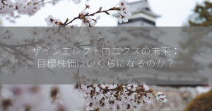 ザインエレクトロニクスの未来：目標株価はいくらになるのか？